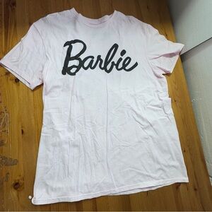 Barbie unisex pink tshirt size large